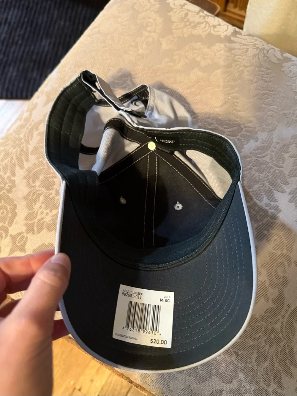 Nike Baseball Cap with Black Swoosh
